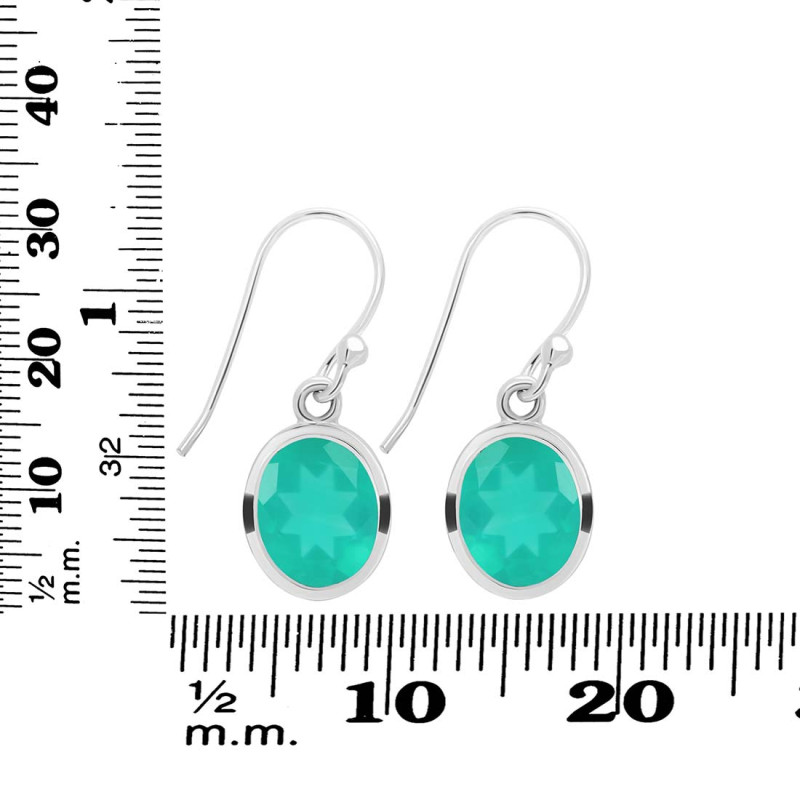 Green Onyx Earring GRO-RDE-708.