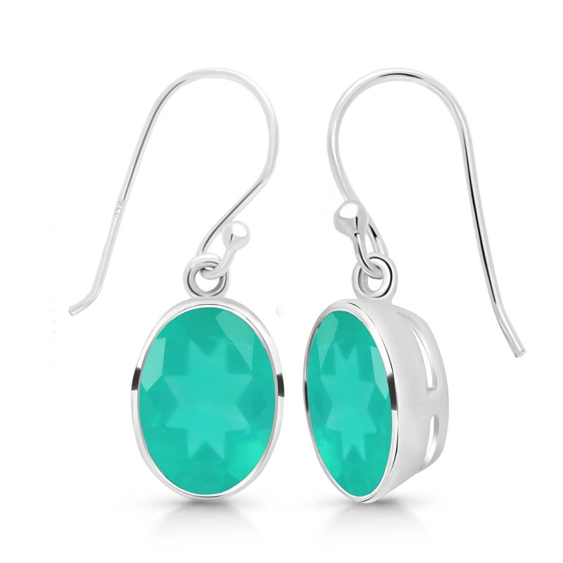 Green Onyx Earring
