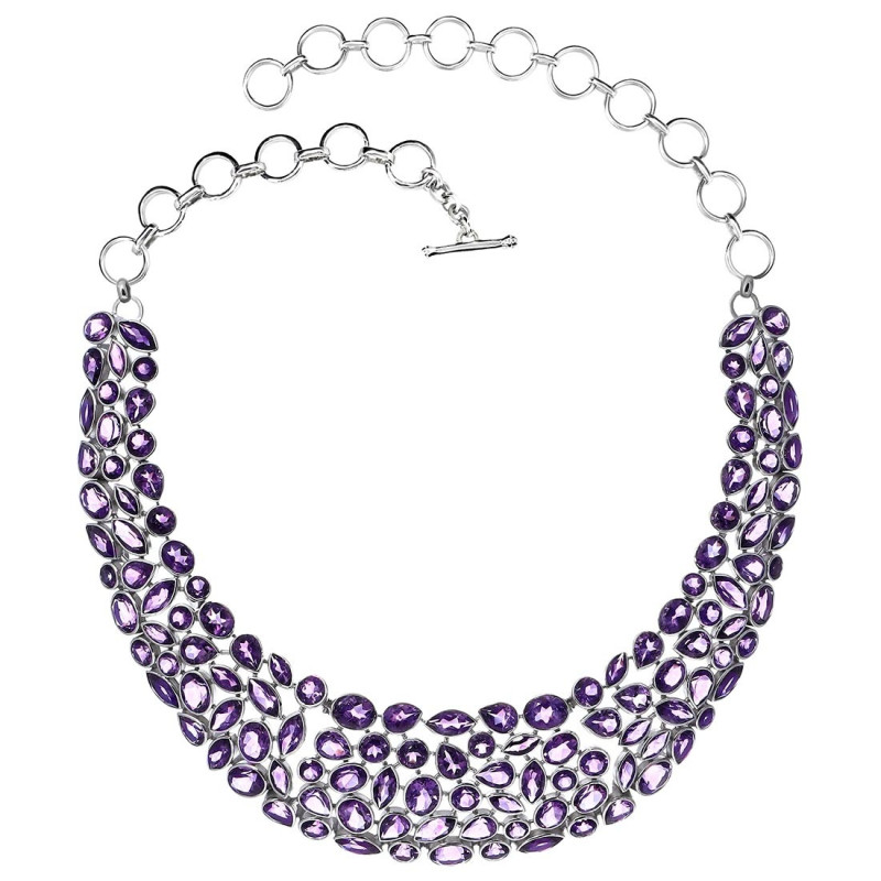 Amethyst Necklace AMT-RDN-111.
