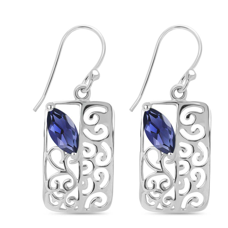 Iolite Earring IOL-RDE-47.