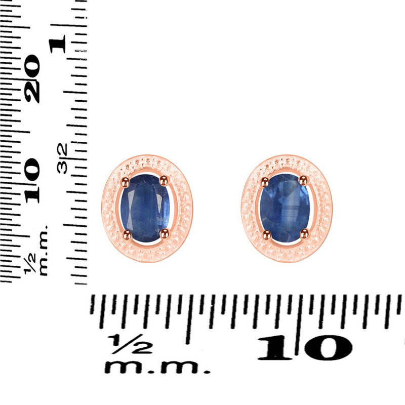 Kyanite Stud Earring KYN-RDE-35.