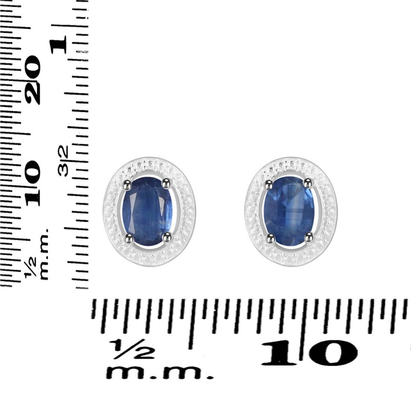 Kyanite Stud Earring KYN-RDE-35.