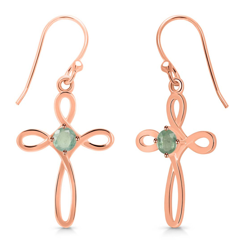Kyanite (Green) Earring KYN-RDE-425-G.