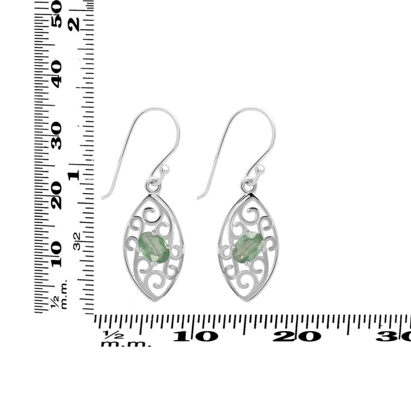 Kyanite (Green) Earring KYN-RDE-43-G.