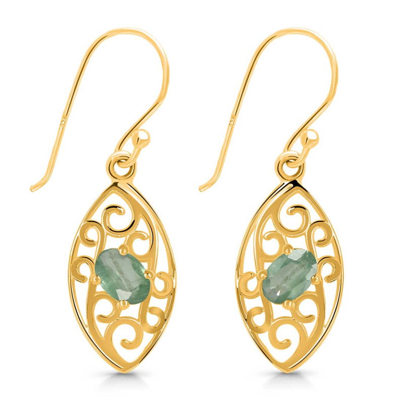 Kyanite (Green) Earring KYN-RDE-43-G.