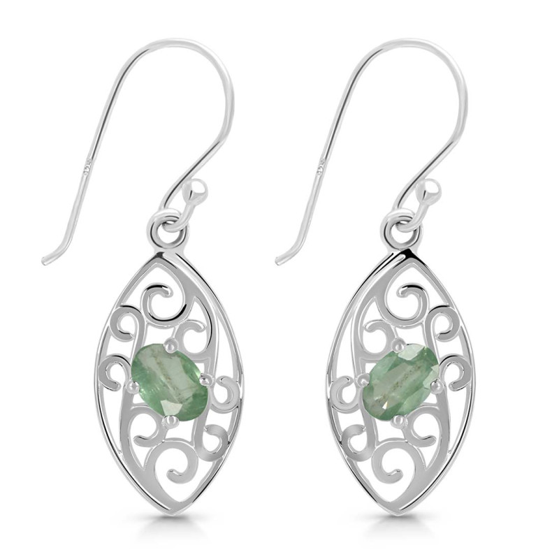 Kyanite (Green) Earring KYN-RDE-43-G.