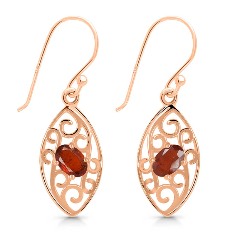 Kyanite (Orange) Earring KYN-RDE-43-O.