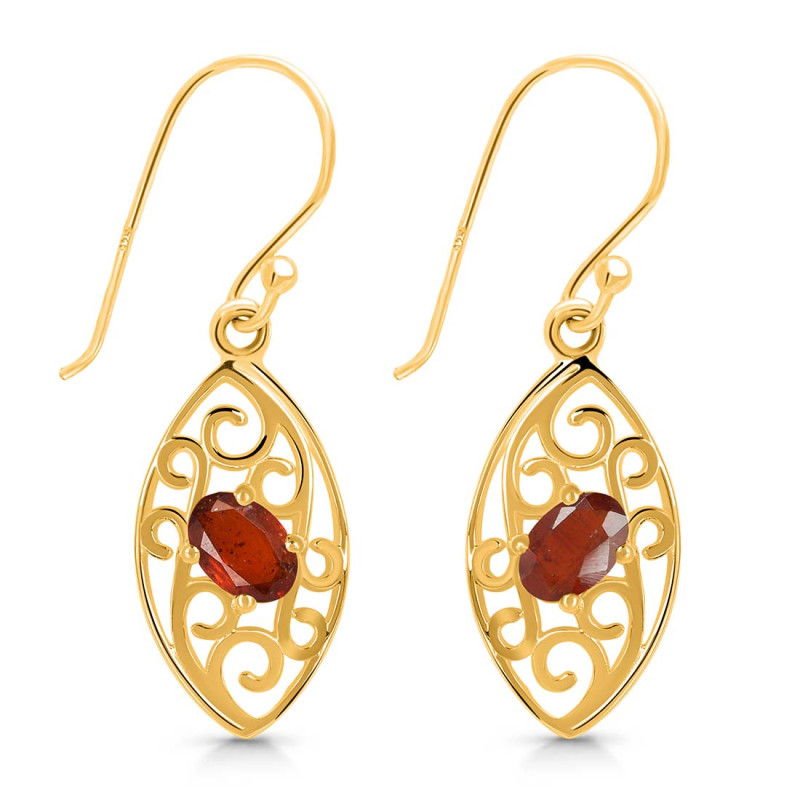 Kyanite (Orange) Earring KYN-RDE-43-O.