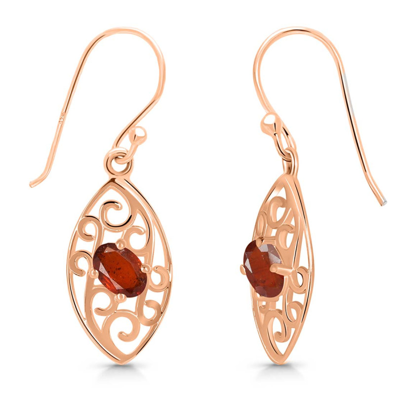 Kyanite (Orange) Earring KYN-RDE-43-O.