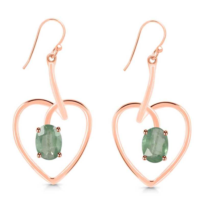 Kyanite (Green) Earring KYN-RDE-441-G.