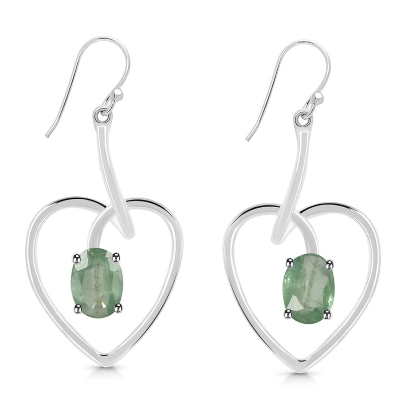 Kyanite (Green) Earring KYN-RDE-441-G.