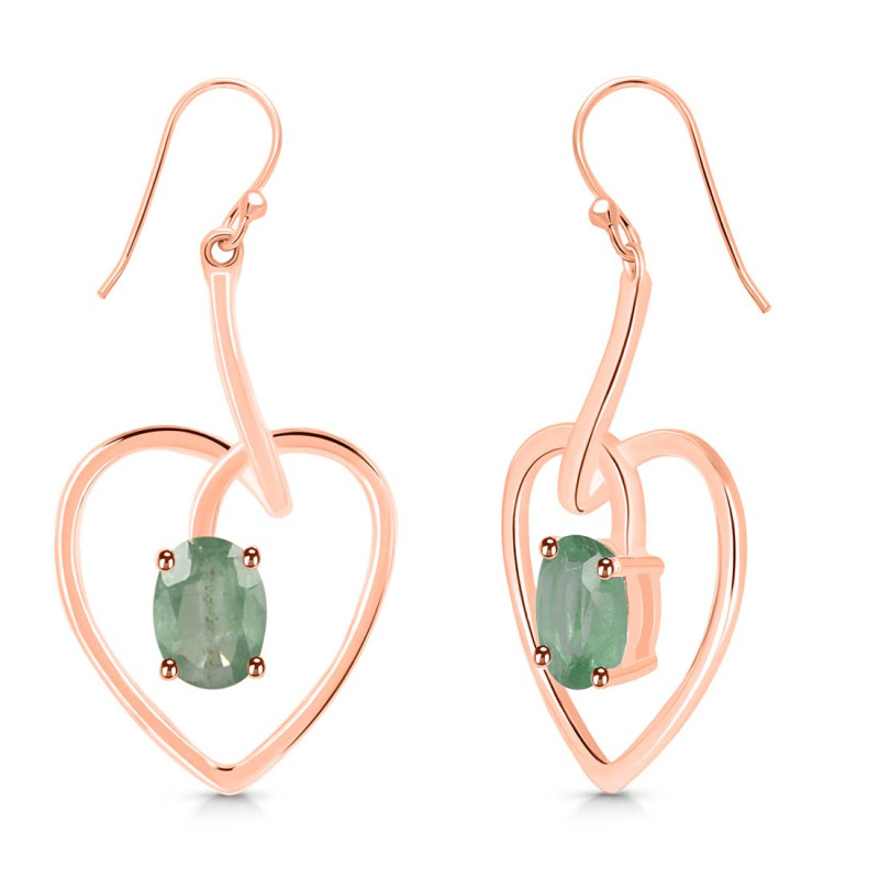 Kyanite (Green) Earring KYN-RDE-441-G.