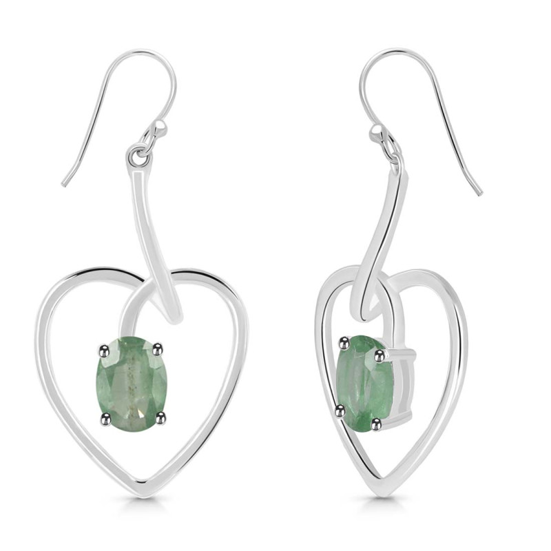 Kyanite (Green) Earring