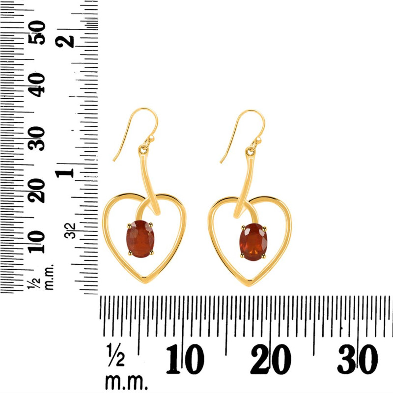 Kyanite (Orange) Earring KYN-RDE-441-O.