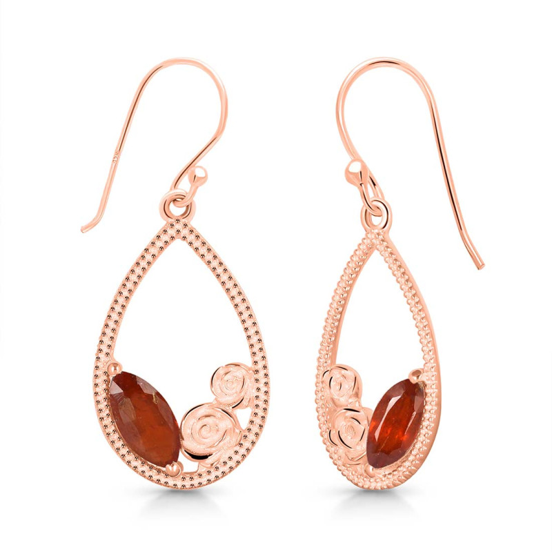 Kyanite (Orange) Earring KYN-RDE-69-O.
