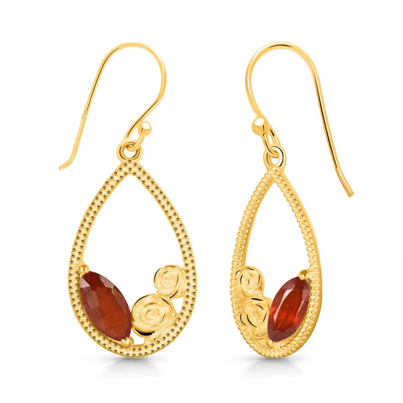 Kyanite (Orange) Earring KYN-RDE-69-O.
