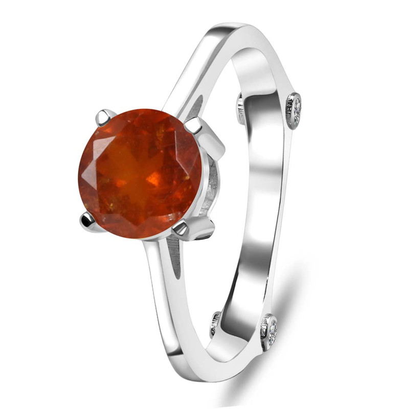 Kyanite (Orange) Ring