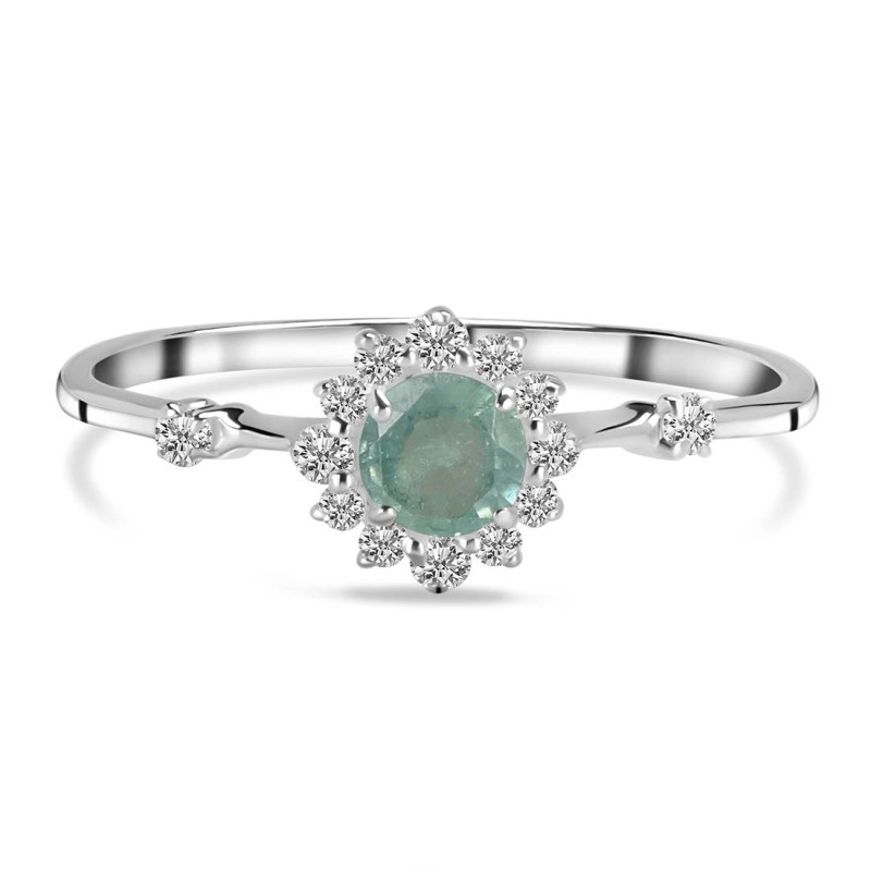 Kyanite (Green) Ring KYN-RDR-1937-G.
