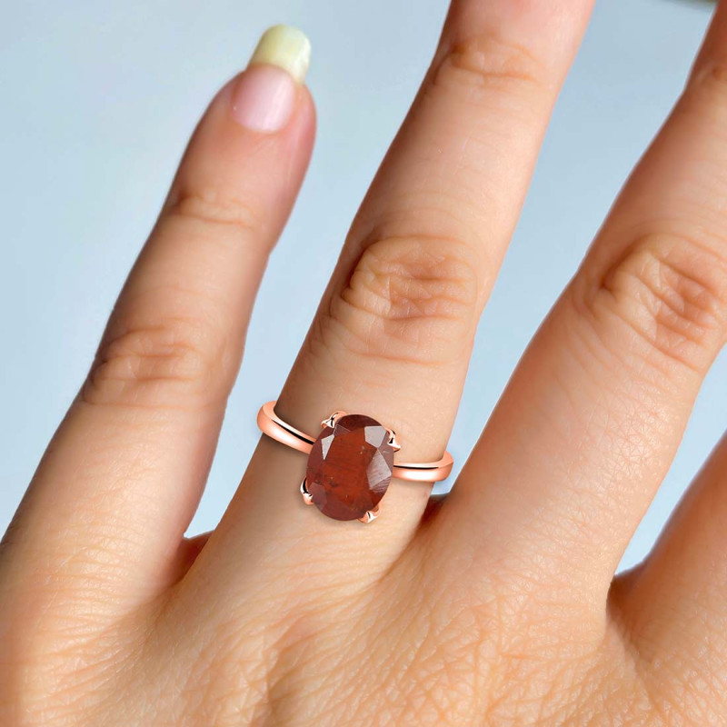 Kyanite (Orange) Ring KYN-RDR-2092-O.