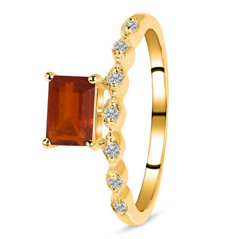 Kyanite (Orange) Ring KYN-RDR-2199-O.