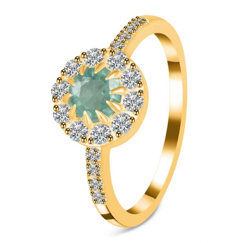 Kyanite (Green) Ring KYN-RDR-2281-G.