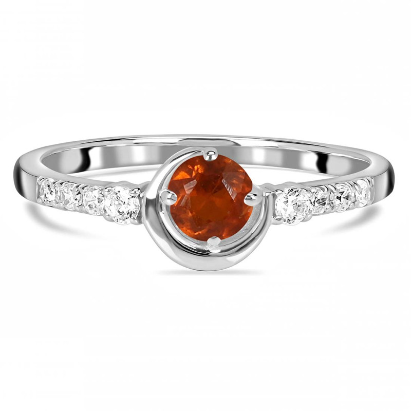 Kyanite (Orange) Ring KYN-RDR-2292-O.