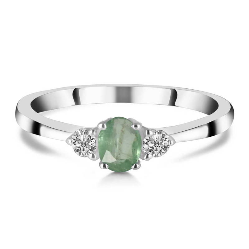 Kyanite (Green) Ring KYN-RDR-2542-G.