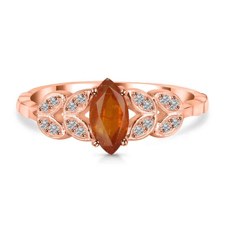 Kyanite (Orange) Ring KYN-RDR-355-O.