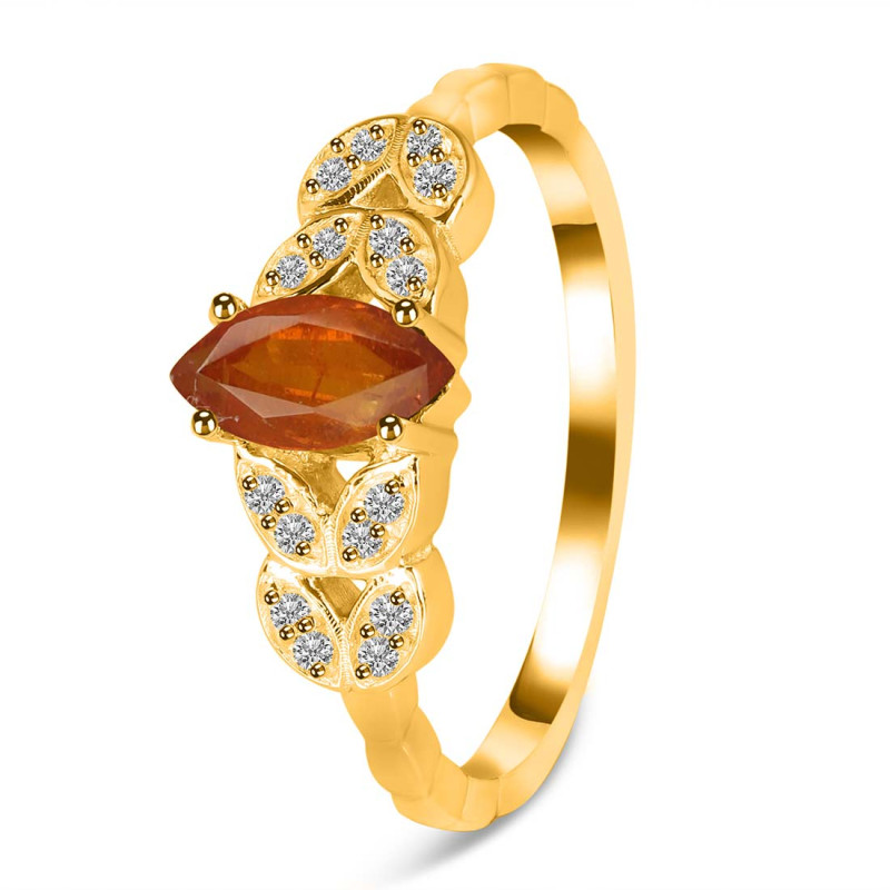 Kyanite (Orange) Ring KYN-RDR-355-O.