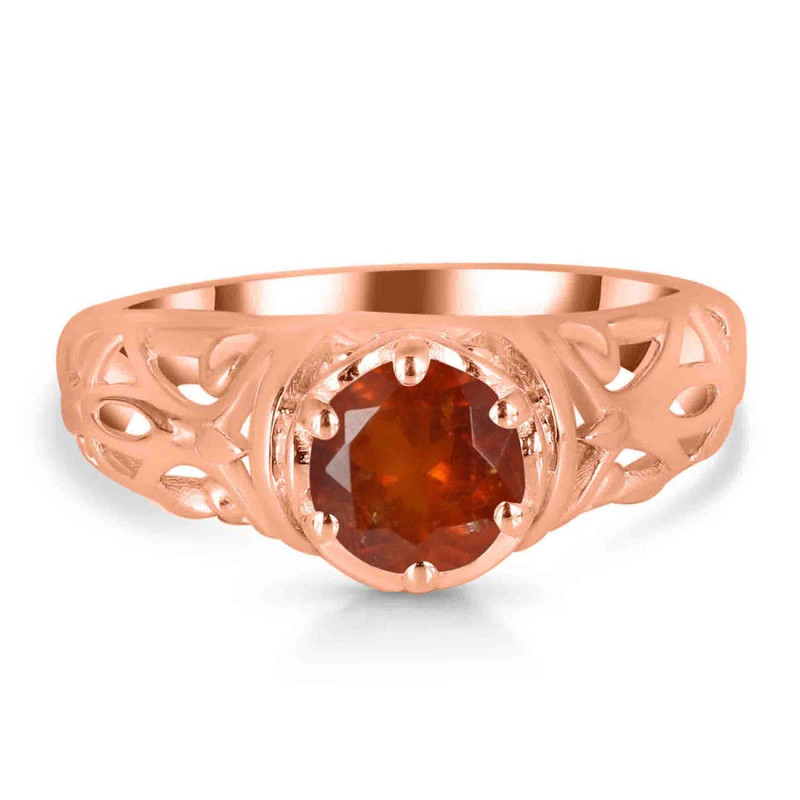 Kyanite (Orange) Ring KYN-RDR-363-O.