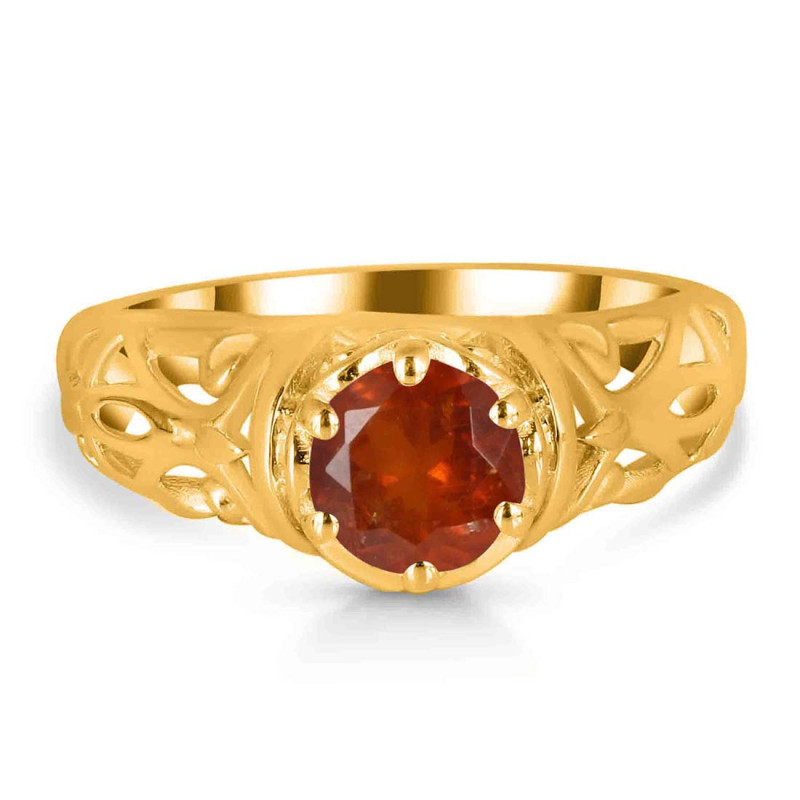Kyanite (Orange) Ring KYN-RDR-363-O.