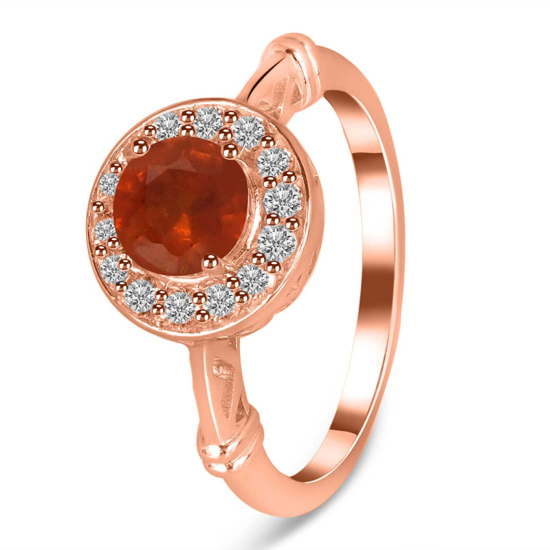 Kyanite (Orange) Ring KYN-RDR-364-O.