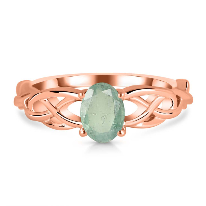 Kyanite (Green) Ring KYN-RDR-369-G.
