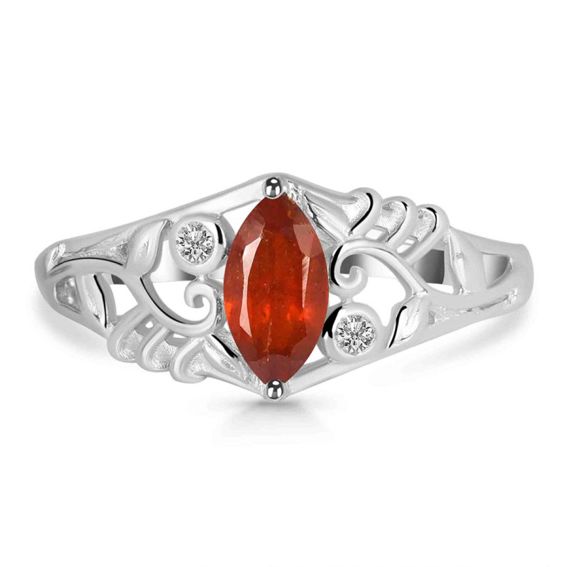 Kyanite (Orange) Ring KYN-RDR-370-O.