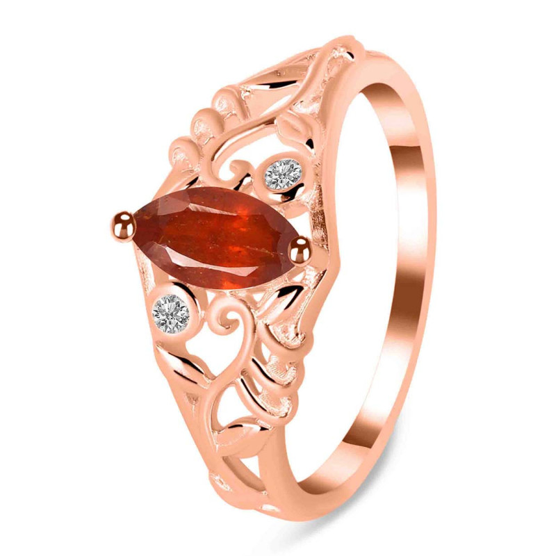 Kyanite (Orange) Ring KYN-RDR-370-O.