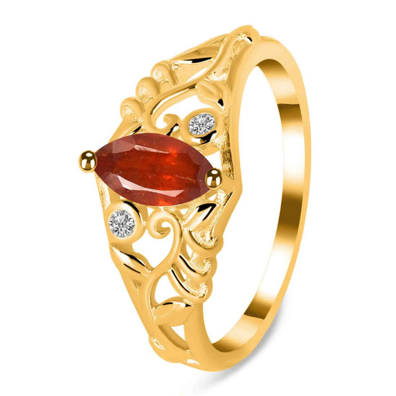 Kyanite (Orange) Ring KYN-RDR-370-O.