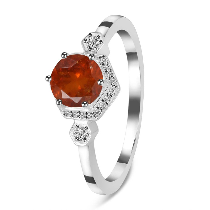 Kyanite (Orange) Ring