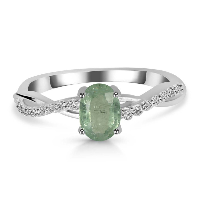 Kyanite (Green) Ring KYN-RDR-376-G.