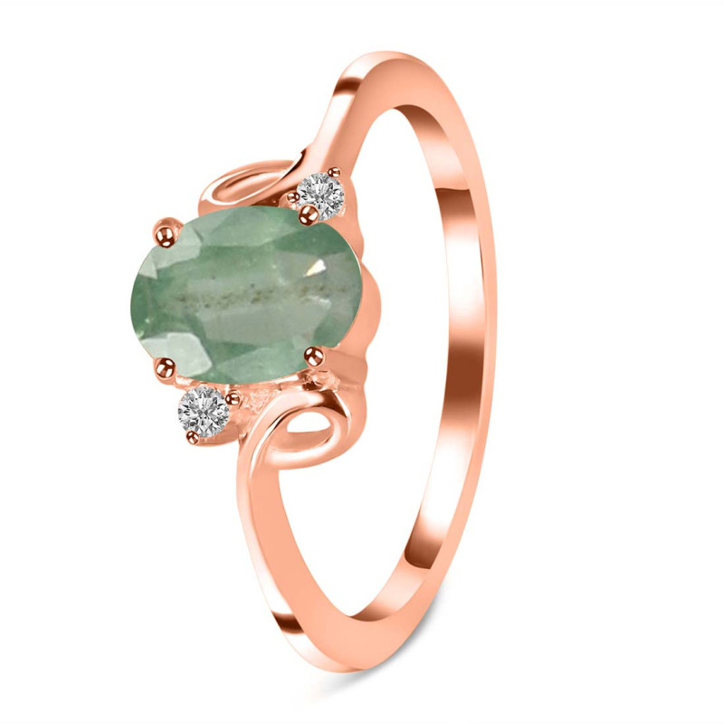 Kyanite (Green) Ring KYN-RDR-383-G.
