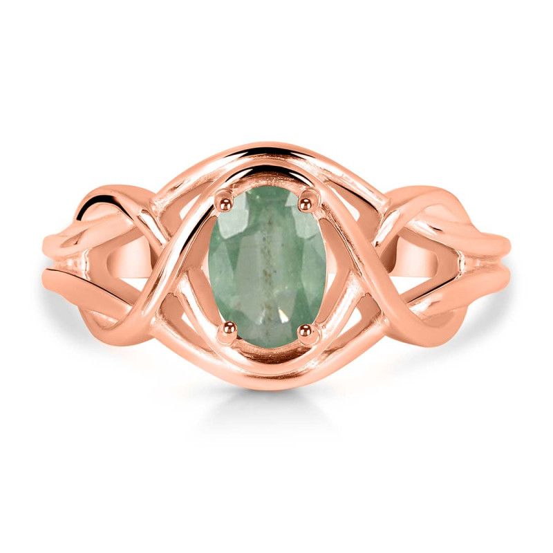 Kyanite (Green) Ring KYN-RDR-387-G.