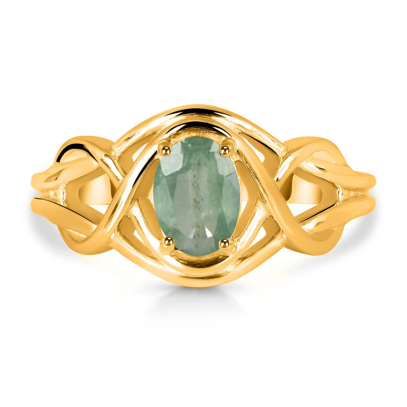 Kyanite (Green) Ring KYN-RDR-387-G.