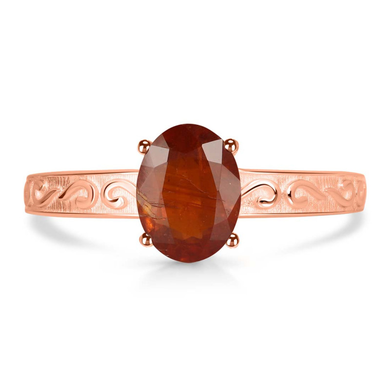 Kyanite (Orange) Ring KYN-RDR-394-O.