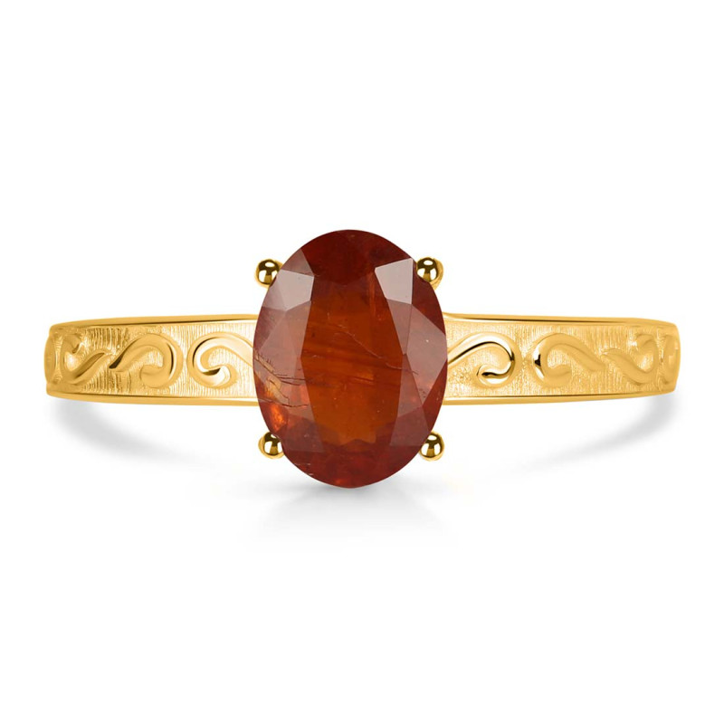 Kyanite (Orange) Ring KYN-RDR-394-O.