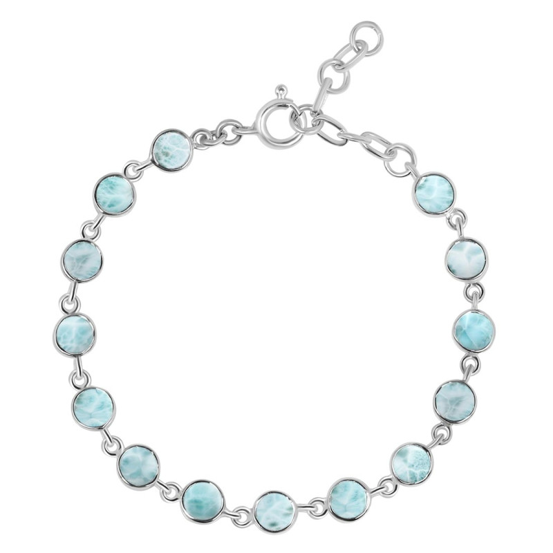 Close Out Larimar Bracelet LAR-CO-RDB-115-CAB.