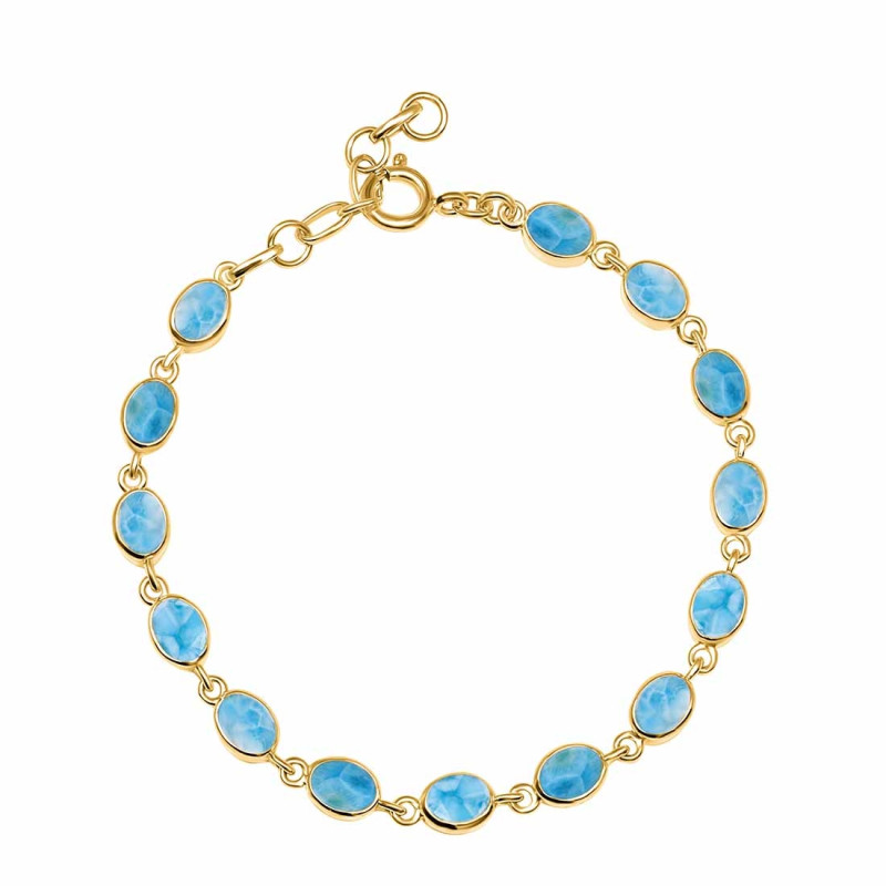 Larimar Bracelet LAR-RDB-113-CAB.