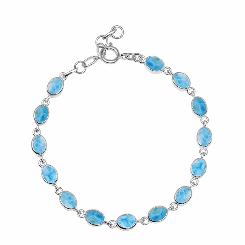 Larimar Bracelet LAR-RDB-113-CAB.