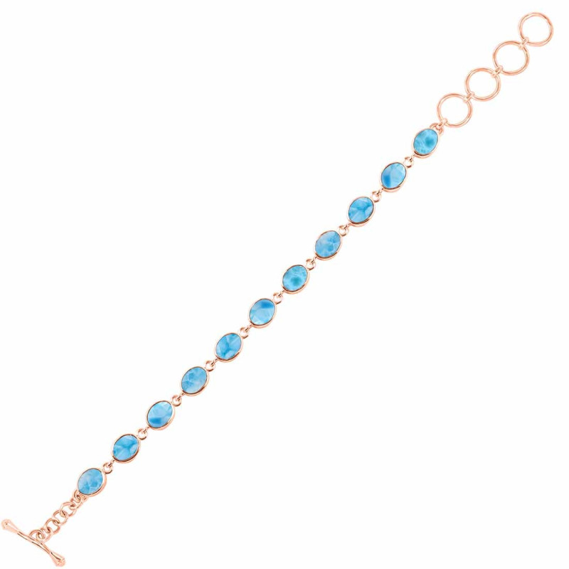 Larimar Bracelet LAR-RDB-114-CAB.