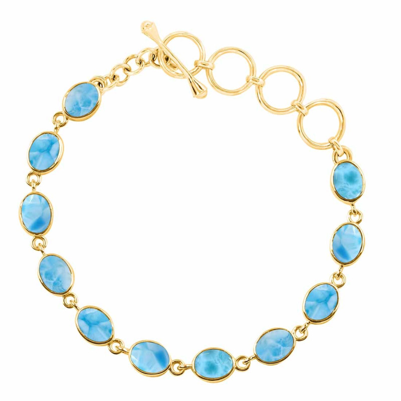 Larimar Bracelet LAR-RDB-114-CAB.