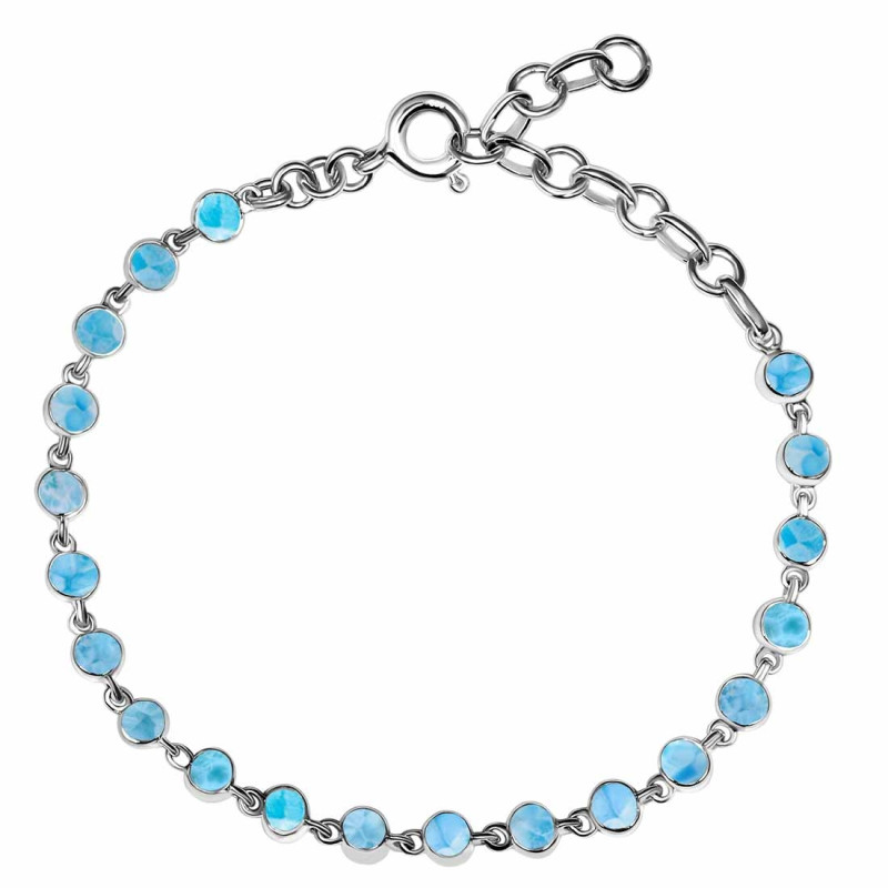 Larimar Bracelet LAR-RDB-116-CAB.