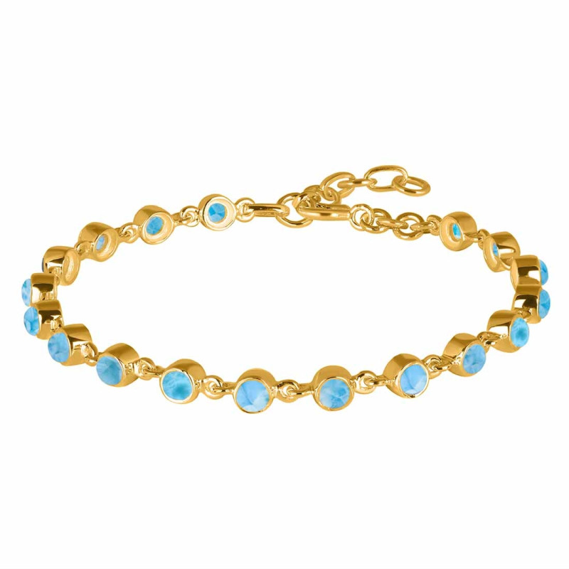 Larimar Bracelet LAR-RDB-116-CAB.